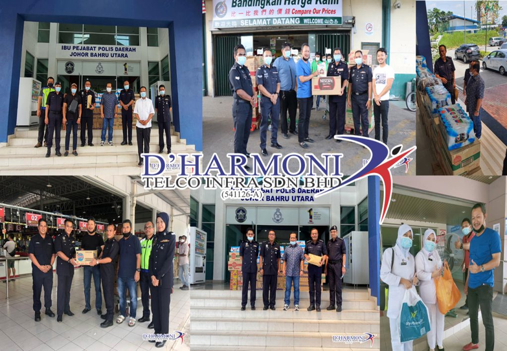 Sumbangan Dari D’harmoni Telco Infra Sdn Bhd (Covid-19)